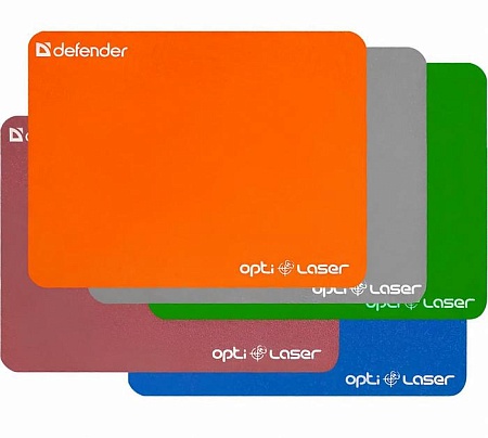 Коврик для мыши DEFENDER Silver opti-laser 220х180х0.4 мм, 5 видов