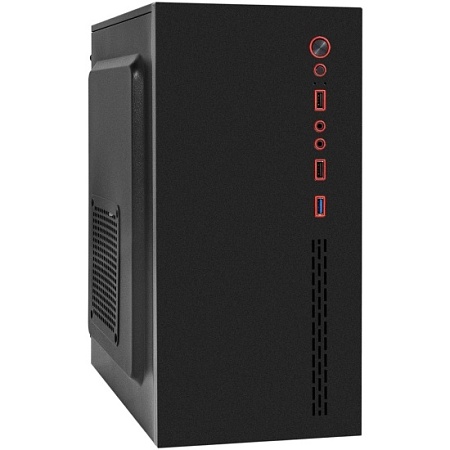 Корпус mATX Minitower ExeGate BAA-403U-AAA450 (mATX, БП AAA450 с вент. 8см, 2*USB+1*USB3.0, HD Audio