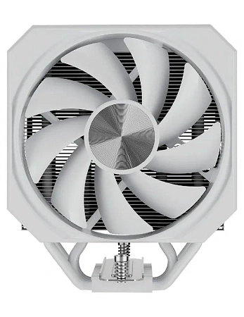 Кулер upHere UP1TC4 White ARGB Cover (4HPx6mm,230W TDP,1x120mm fan,600-1650RPM,68CFM,25dBa)