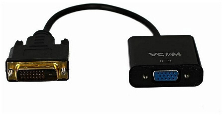 Кабель-переходник DVI(M) ---> VGA(F) VCOM CG491