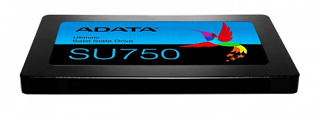 Накопитель SSD 2,5" SATAIII 1024Gb ADATA Ultimate SU750 (3D TLC,R/W 550/520MB/s,IOPs 75 000/65 000,T