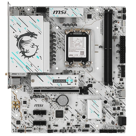 Материнская плата S1851 micro-ATX MSI H810M Gaming WiFi6E (2xDDR5-4800 МГц,1xPCI-Ex16,1xM.2)