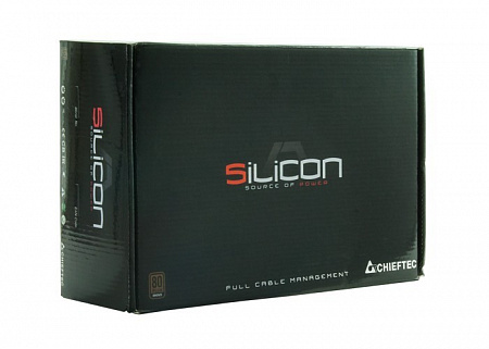 Блок питания ATX 750W Chieftec Silicon SLC-750C (80+Bronze,Active PFC,140mm fan,Full Cable ,LLC)