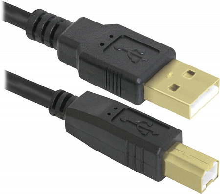 Кабель USB2.0 A>B 1.8M USB04-06PRO 87431 Defender