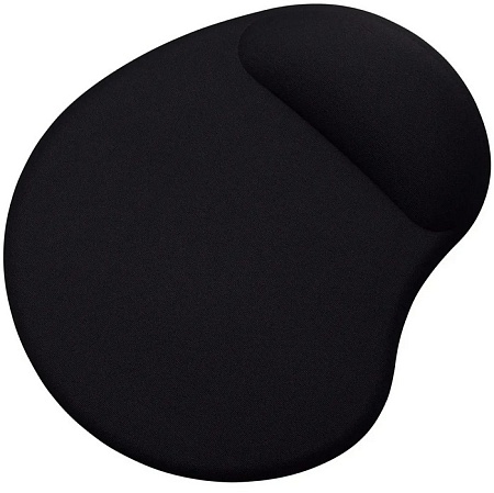 Коврик для мыши Buro BU-GEL Мини черный 225x190x2мм (BU-GEL/BLACK)