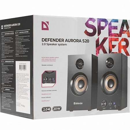 Акустическая система Defender Aurora S20 BT 20Вт