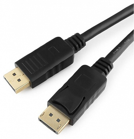 Кабель DisplayPort Gembird/Cablexpert CC-DP-6, 1.8м, 20M/20M, черный, экран, пакет