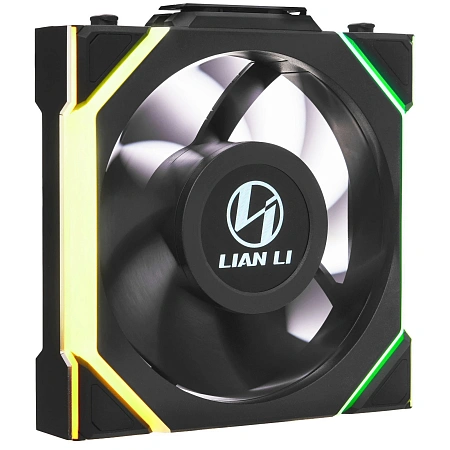 Вентилятор Lian Li UNI FAN SL WIRELESS LCD 120 12SLLCD1W1B BLACK (120x124,5x28мм (1.6” LCD дисплей,P