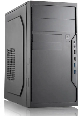 Корпус mATX Foxline FL-733R-FZ450R-U32-NRP black (450W, w/2xUSB2.0, w/2xUSB3.0)
