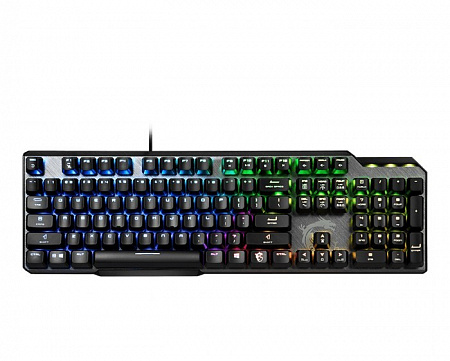 Клавиатура MSI GAMING BLACK RU VIGOR GK50 Elite RU RGB