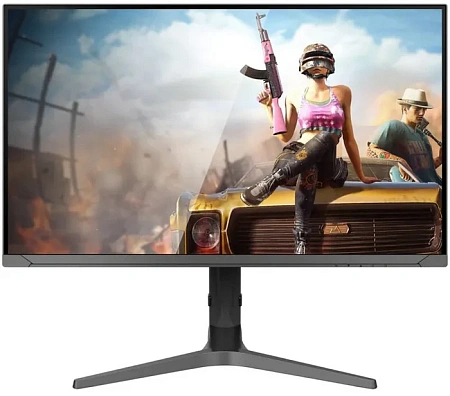 LED монитор 32" BRAVUS BVGQ3235P Black с поворотом экрана IPS 2560x1440 165Hz 1 ms