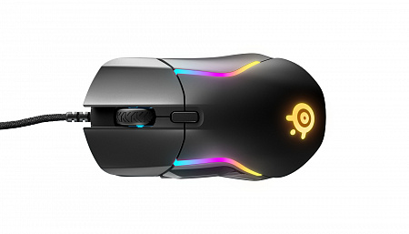 Игровая мышь SteelSeries Rival 5 черная (9 кнопок,TrueMove Air,Golden Micro IP54,18000 dpi,RGB подсв