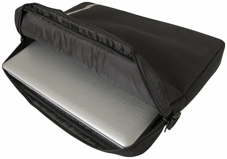Сумка для ноутбука  Defender Shiny 15"-16 черный, светоотражающая полоса