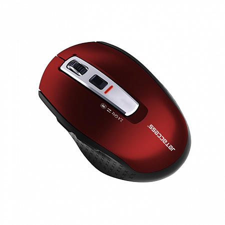 Беспроводная мышь Jet.A Comfort OM-B92G красная (800/1600dpi,5 кнопок,USB & Bluetooth)