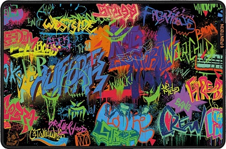 Коврик для мыши JETACCESS Panteon GP-191SM GRAFFITI III средняя (Speed Control,500x330x3мм)