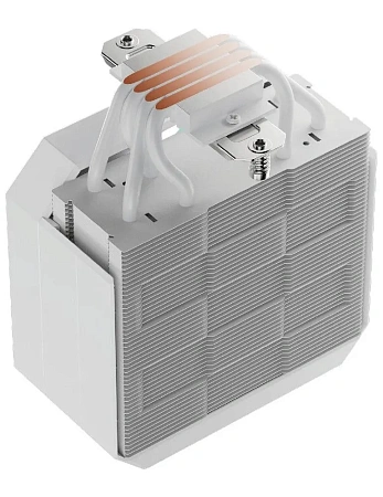 Кулер upHere UP1TC4 White ARGB Cover (4HPx6mm,230W TDP,1x120mm fan,600-1650RPM,68CFM,25dBa)