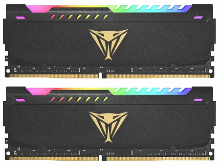 DIMM DDR4 16384 2x8Gb DDR4 3600MHz Patriot Viper Steel Gaming RGB (PVSR416G360C0K) CL20