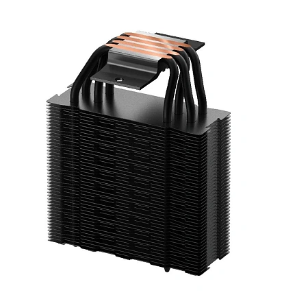 Кулер XASTRA AR400 FRGB BK LGA1851/1700/1200/115X/AM5/AM4 (TDP220W,4 тепл.трубки,PWM FAN ARGB 120mm,