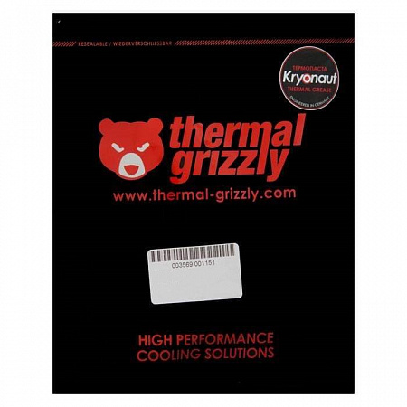 Термопаста Thermal Grizzly Kryonaut (1г.шприц)  TG-K-001-RS-RU