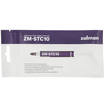 Термопаста Zalman ZM-STC10 11.5Вт/(м-К) шприц 2гр.