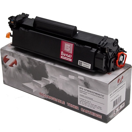 Тонер-картридж HP LJ M201/M125/CANON MF211 CF283X/CF283A/737 (2.4k) Universal 7Q