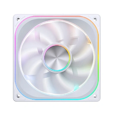 Вентилятор JONSBO ZA-120W 120х120х28мм (PWM,ARGB LED,700-2400об/мин,белый)