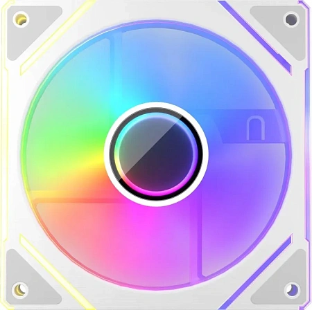 Вентиляторы 1STPLAYER FC(AP)-WH-1IN1 White (120mm,ARGB,PWM,600-1800rpm,3pin)