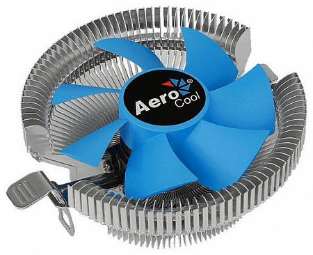 Кулер Aerocool Verkho A (AMD, TDP 100W, клипсы, 112x112x55mm, PWM 4-Pin, 1000-2300 rpm, AM4/AM3+/AM3