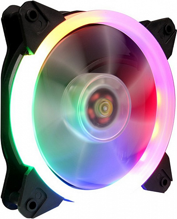 Вентиляторы 1STPLAYER R1 (120mm,5 color LED,3-pin,1000 rpm) 