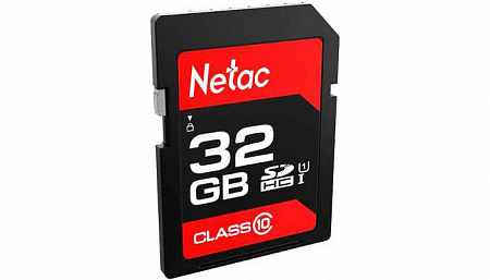 Карта памяти Secure Digital Card (SD) 32Gb Netac Class 10 UHS-I U1 P600 SDHC