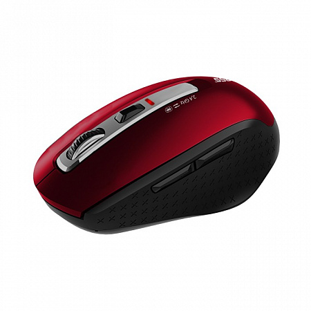 Беспроводная мышь Jet.A Comfort OM-B92G красная (800/1600dpi,5 кнопок,USB & Bluetooth)