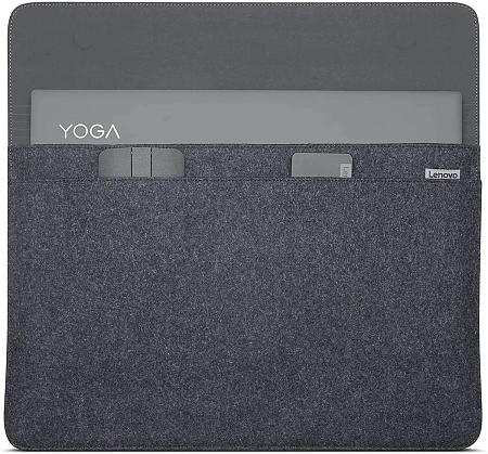 Чехол для ноутбука 15" Lenovo Sleeve черный ткань/кожа