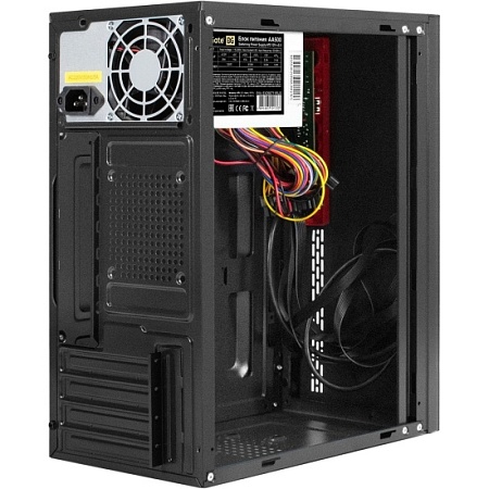 Корпус mATX Minitower ExeGate BAA-403U-AAA450 (mATX, БП AAA450 с вент. 8см, 2*USB+1*USB3.0, HD Audio