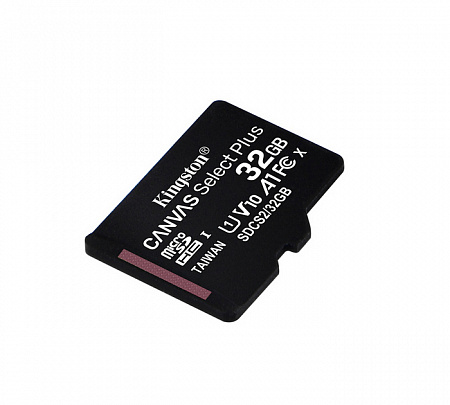 Карта памяти MicroSD 32Gb Kingston Class 10 UHS-I U1 Canvas Select Plus