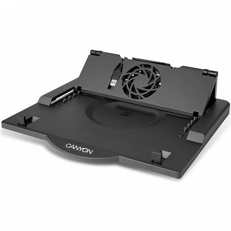 Подставка для охлаждения ноутбука CANYON CNR-NS01 Notebook Cooler CNR-NS01 ( 1 x 8cm, Gray/Silver) 