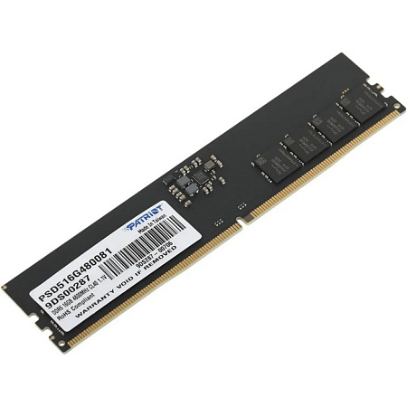 DIMM DDR5 16Gb 4800MHz Patriot PSD516G480081 Signature RTL PC5-38400 CL40