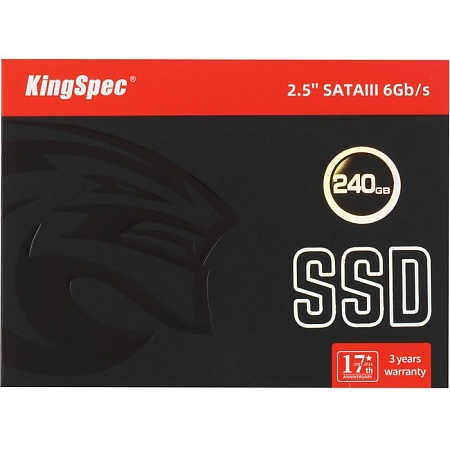 Накопитель SSD 2,5" SATAIII 240Gb Kingspec P4-240