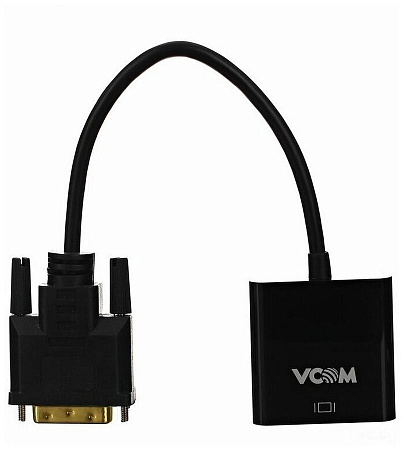 Кабель-переходник DVI(M) ---> VGA(F) VCOM CG491