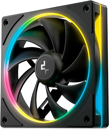 Вентилятор DEEPCOOL FL12 SE 120x120x25мм (PWM,ARGB,черный,400-1900об/мин)