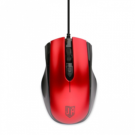 Проводная мышь Jet.A Comfort OM-U50 красная (800/1200/1600dpi, 3 кнопки, USB)