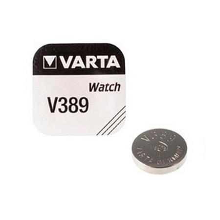 Батарейка Varta 389 BL1 Silver Oxide 1.55V (1/10/100) (1 шт.) Батарейка Varta 389 BL1 Silver Oxide 1.55V (1/10/100) (1 шт.)