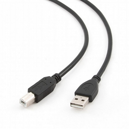 Кабель USB2.0 A>B 3м USB 2.0 Pro Cablexpert AM/BM,3м,экран,черный