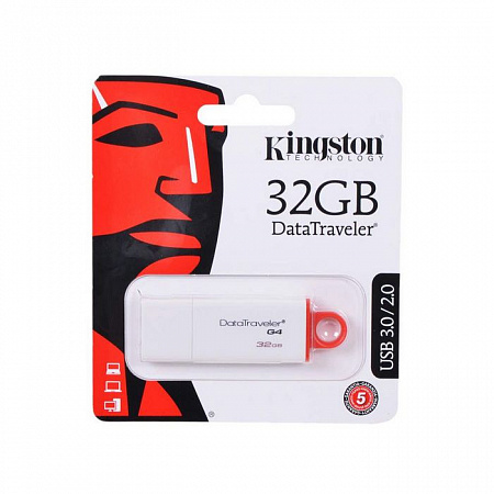 USB-флеш-накопитель 32Gb Kingston Data Traveler 100 G4  USB3.0