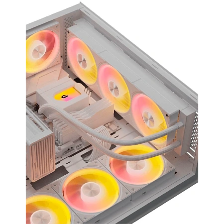 Вентиляторы upHere U3TC1 ARGB White 120x120x25мм (PWM 600-1650rpm)