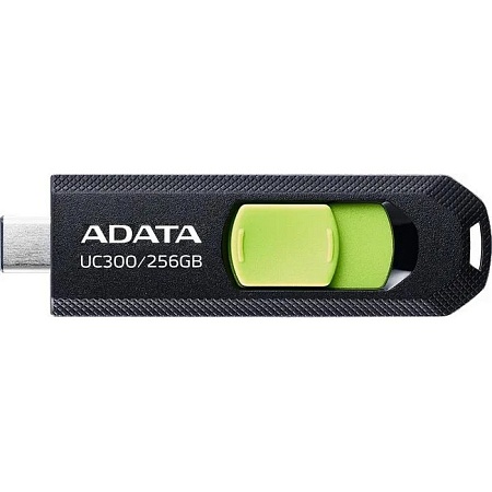 USB-флеш-накопитель 256Gb A-Data UC300 ACHO-UC300-256G-RBK/GN USB3.2 черный/зеленый