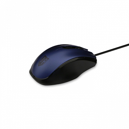 Проводная мышь Jet.A Comfort OM-U50 синяя (800/1200/1600dpi, 3 кнопки, USB)