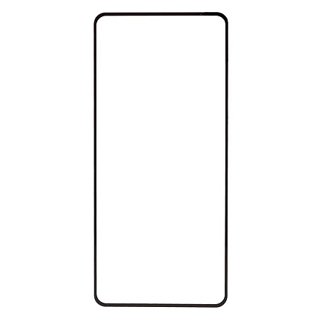Стекло защитное 3D Samsung A51 (Черное) Breaking