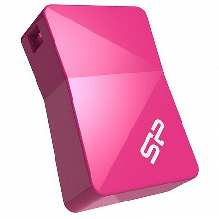 USB-флеш-накопитель 16Gb Silicon Power Touch T08 USB2.0,розовый