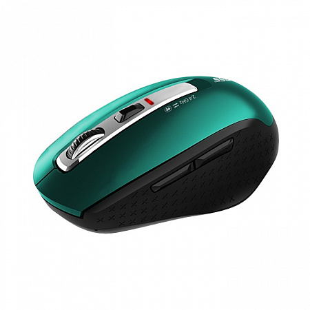 Беспроводная мышь Jet.A Comfort OM-B92G зеленая (800/1600dpi,5 кнопок,USB & Bluetooth)