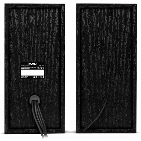 Колонки SVEN SPS-603 2.0 (2x3Вт (RMS), USB, чёрный)
